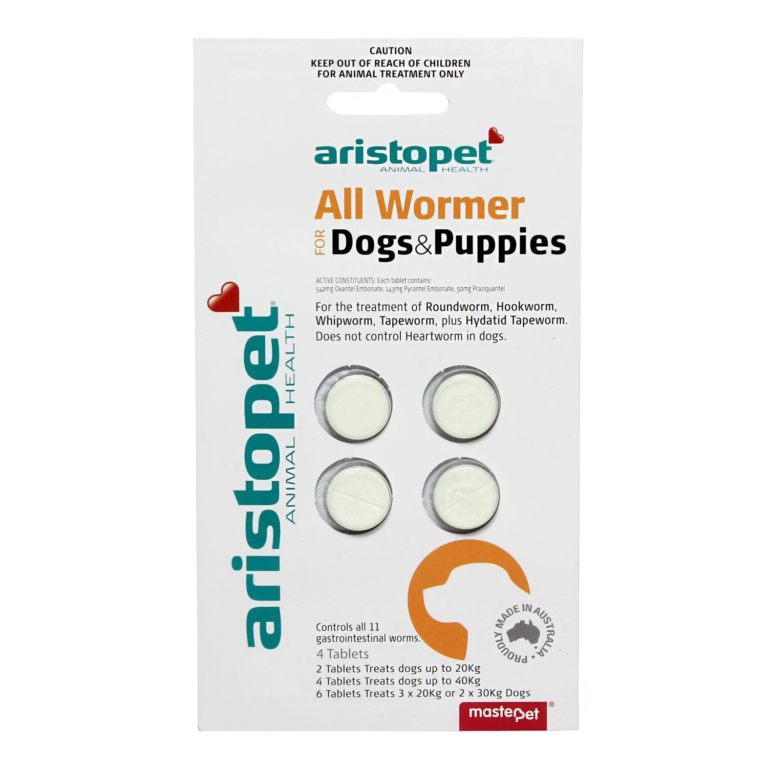 Aristopet All Wormer Tablets For Dogs & Puppies 5 Aristopet All Wormer Tablets For Dogs & Puppies - Image 5