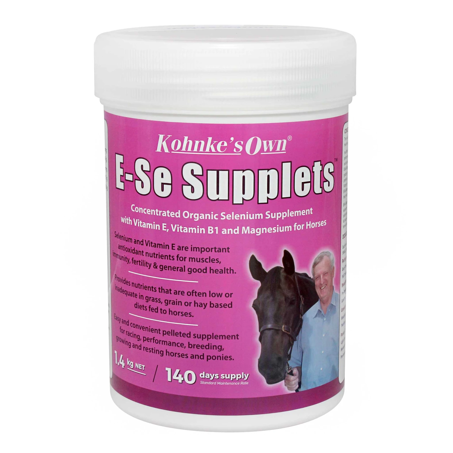 Kohnke's Own E-Se Vitamin E & Selenium Supplement For Horses 3 Kohnke's Own E-Se Vitamin E & Selenium Supplement For Horses - Image 3