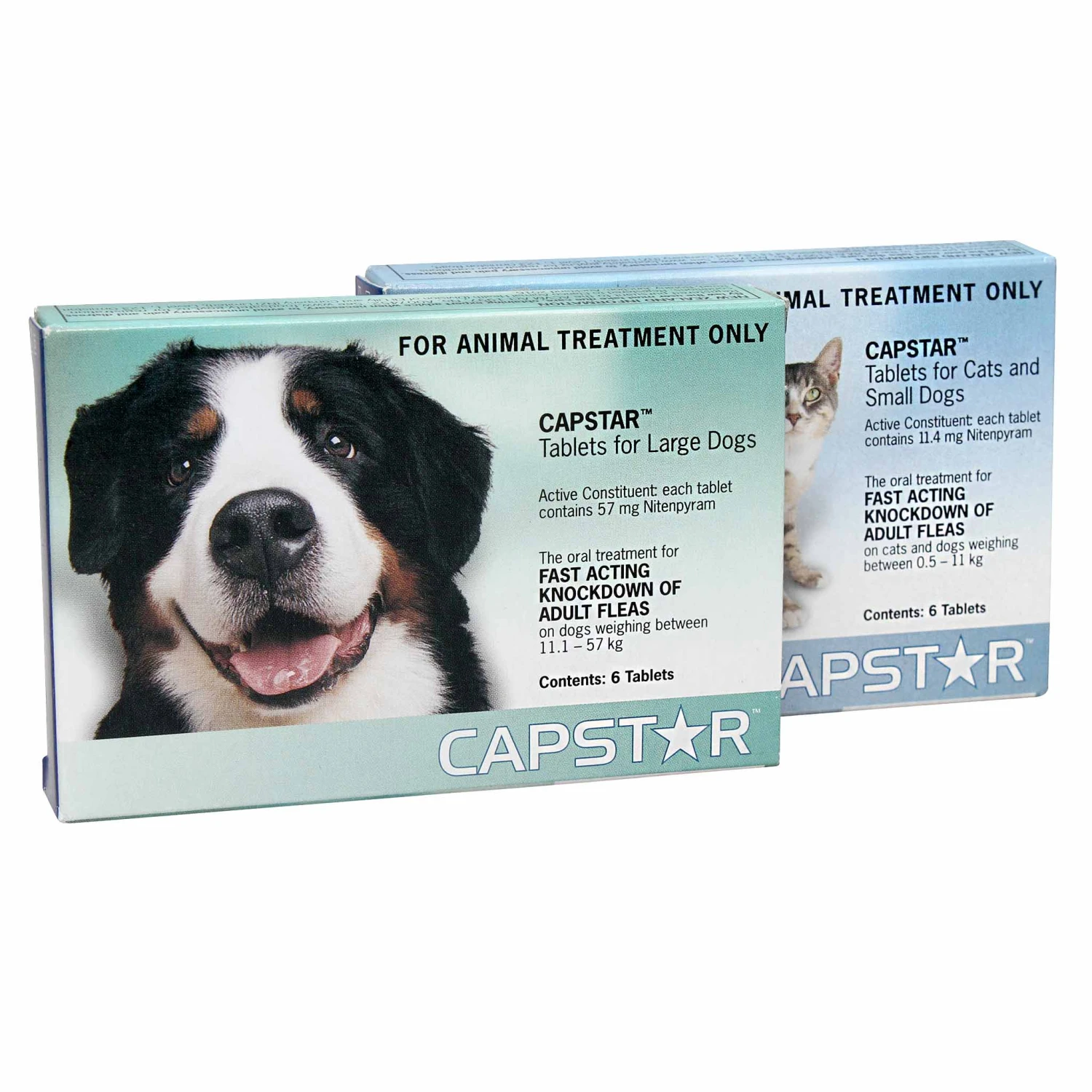 Capstar Tablets 6's - Fast Acting Knock Down Of Adult Fleas 1 Capstar Tablets 6's - Fast Acting Knock Down Of Adult Fleas