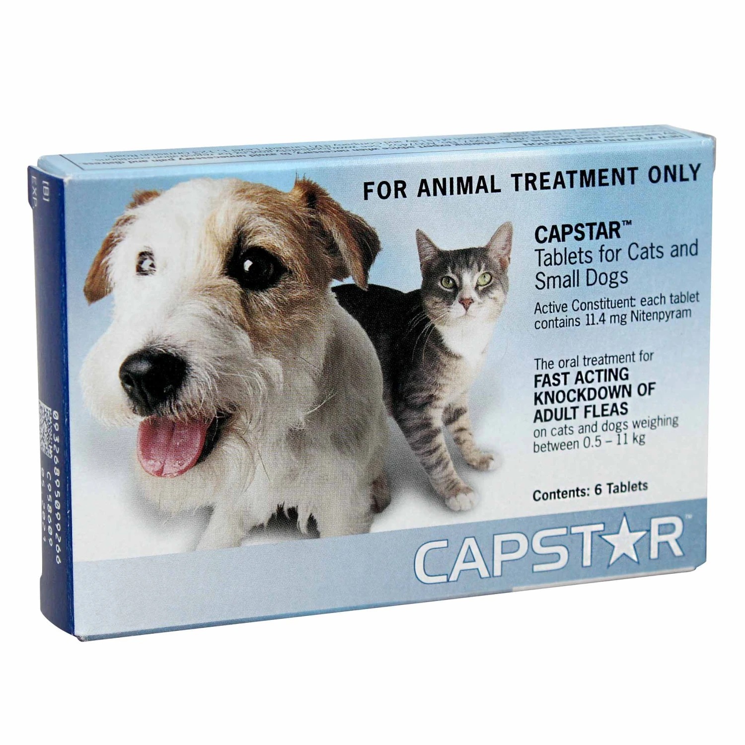 Capstar Tablets 6's - Fast Acting Knock Down Of Adult Fleas 2 Capstar Tablets 6's - Fast Acting Knock Down Of Adult Fleas - Image 2