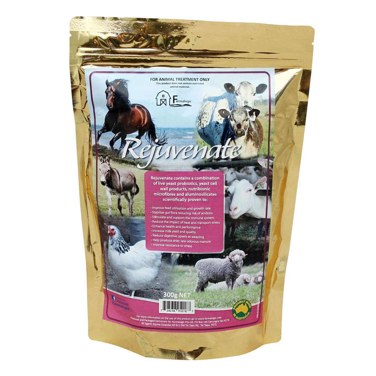 Farmalogic Rejuvenate Probiotic & Digestive Supplement 1 Farmalogic Rejuvenate Probiotic & Digestive Supplement