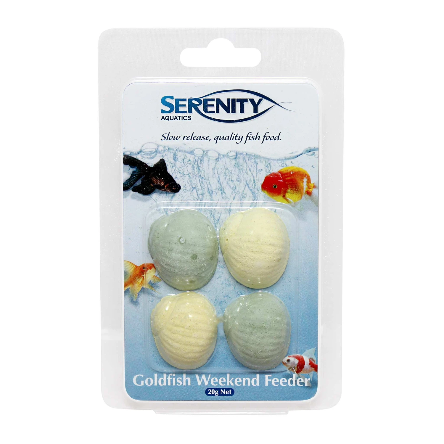 Serenity Aquatics Goldfish WeekendFeeder Blocks 4 Pack 1 Serenity Aquatics Goldfish WeekendFeeder Blocks 4 Pack