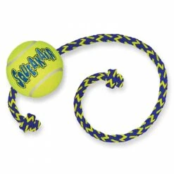 KONG SqueakAir Ball With Rope