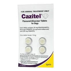 Cazitel Flavoured Allwormer Tablets For Dogs