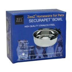 ZEEZ SecuraPet Stainless Steel Bowl -Vetn Pet Direct Store 1026204