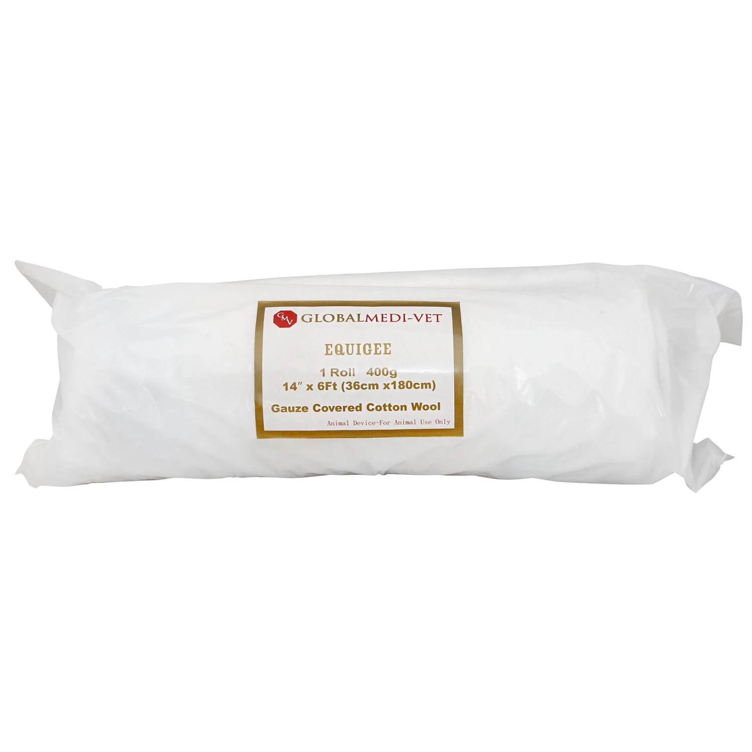 GMV Equigee Gauze Covered Cotton Wool Roll 3 GMV Equigee Gauze Covered Cotton Wool Roll - Image 3