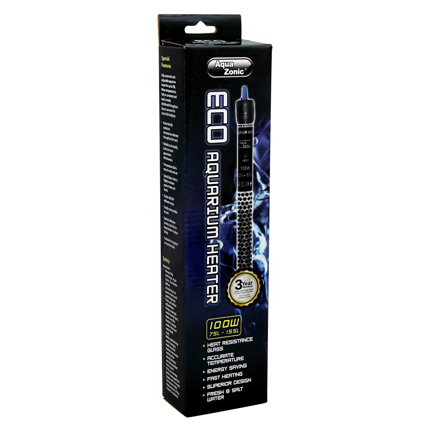 Aqua Zonic Eco Aquarium Heater 5 Aqua Zonic Eco Aquarium Heater - Image 5