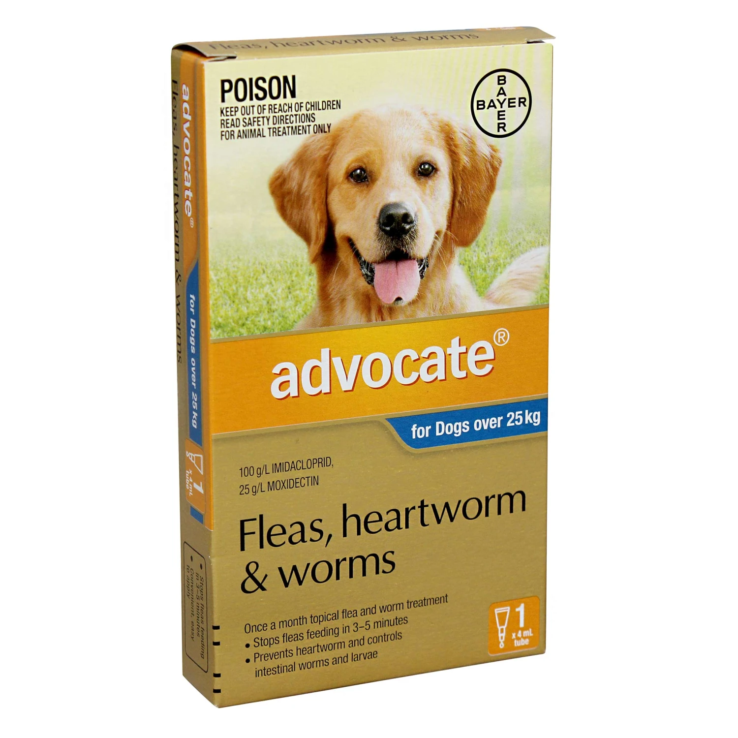 ADVOCATE For X/Large Dogs Over 25kg 1 ADVOCATE For X/Large Dogs Over 25kg