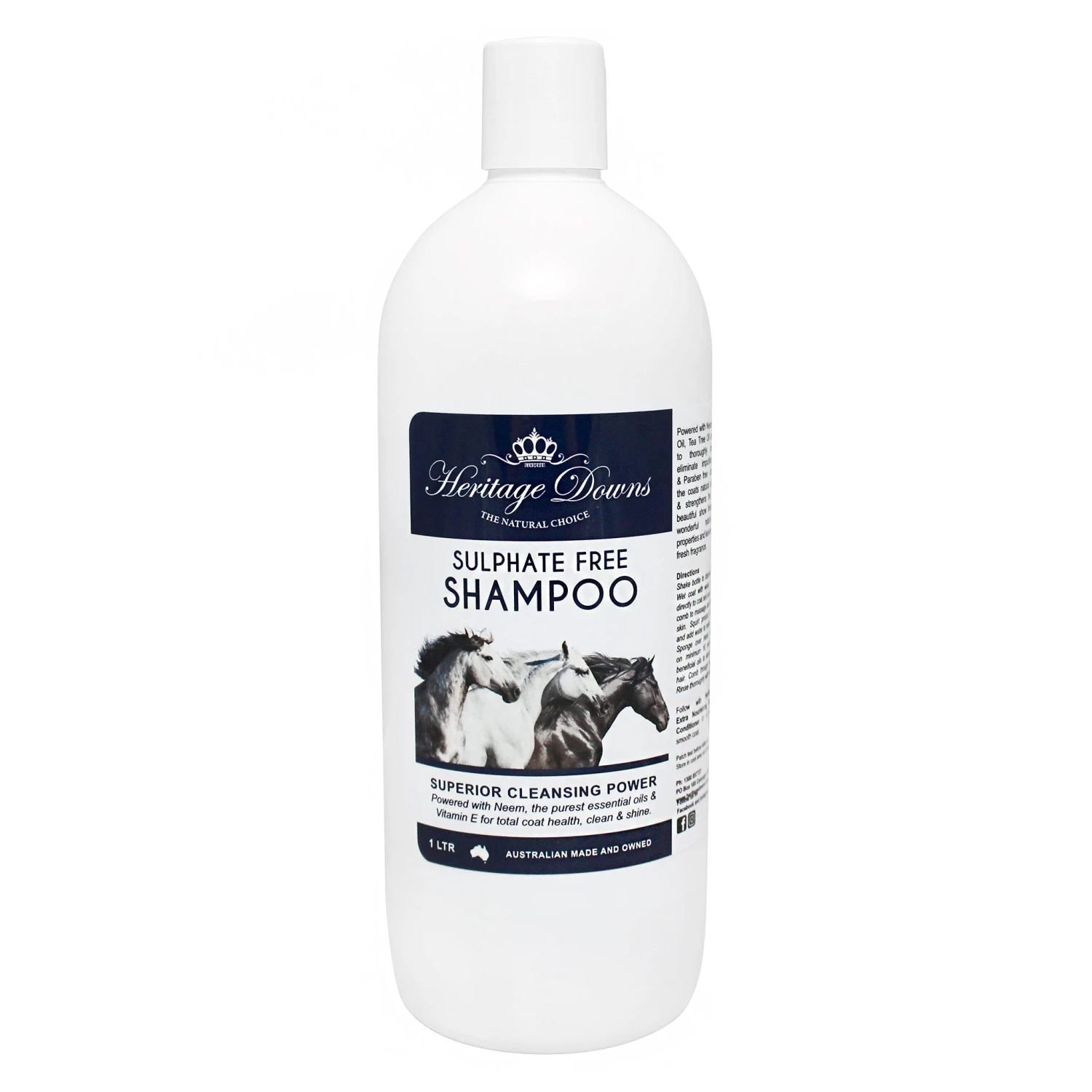 Heritage Downs Sulphate Free Shampoo 3 Heritage Downs Sulphate Free Shampoo - Image 3