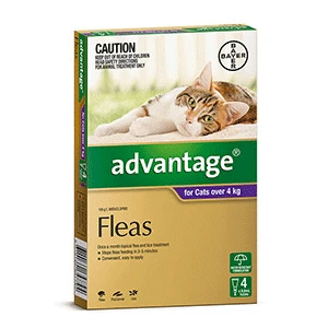 Advantage For Cats Over 4kg 3 Advantage For Cats Over 4kg - Image 3