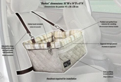 PetSafe Happy Ride Quilted Booster Seat 8 PetSafe Happy Ride Quilted Booster Seat -Vetn Pet Direct Store 154539