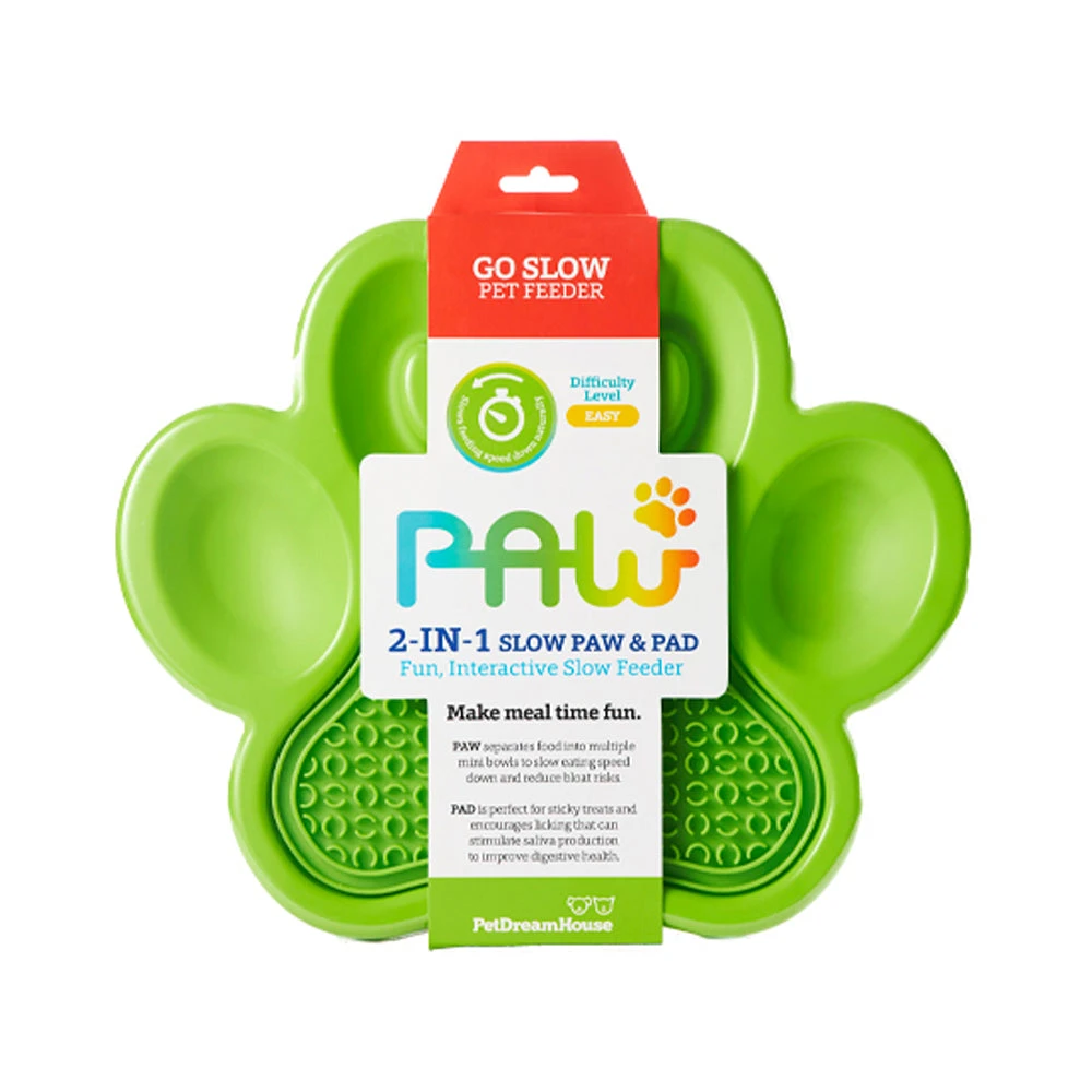 PAW 2-in-1 Slow Feeder Bowl & Lick Mat Combo 1 PAW 2-in-1 Slow Feeder Bowl & Lick Mat Combo