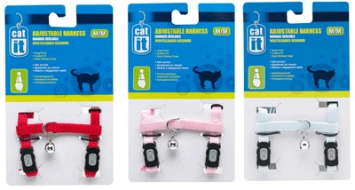 Catit Nylon Adjustable Cat Harness 2 Catit Nylon Adjustable Cat Harness - Image 2