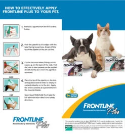 Frontline Plus For Medium Dogs 10 To 20kg (22-44lb) -Vetn Pet Direct Store 4174