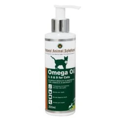 Natural Animal Solutions Omega 3, 6 & 9 For Cats 200mL