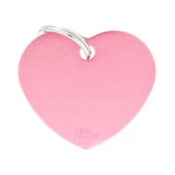 Basic Aluminium Heart Pet ID Tag 21 Basic Aluminium Heart Pet ID Tag -Vetn Pet Direct Store 753421