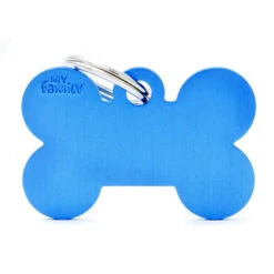 Basic Aluminium Bone Pet ID Tag 18 Basic Aluminium Bone Pet ID Tag -Vetn Pet Direct Store 753565