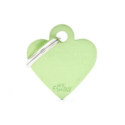 Basic Aluminium Heart Pet ID Tag 22 Basic Aluminium Heart Pet ID Tag -Vetn Pet Direct Store 753599