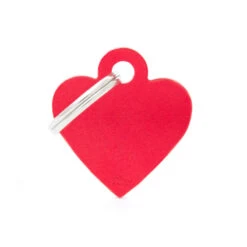 Basic Aluminium Heart Pet ID Tag 19 Basic Aluminium Heart Pet ID Tag -Vetn Pet Direct Store 753611