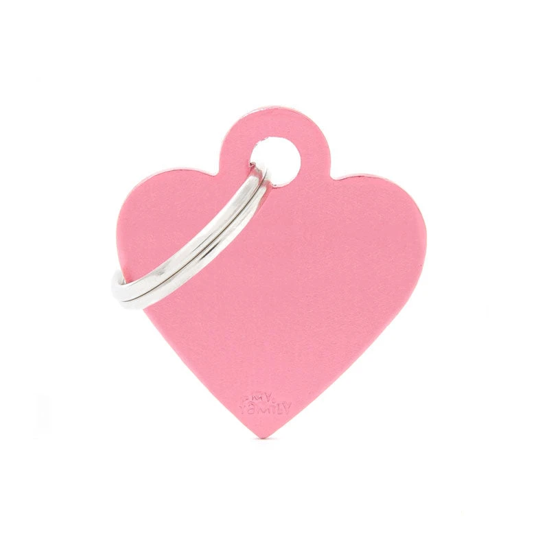 Basic Aluminium Heart Pet ID Tag 2 Basic Aluminium Heart Pet ID Tag - Image 2