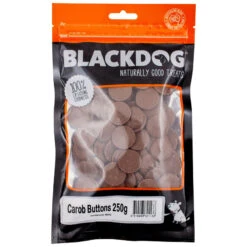 Blackdog Carob Buttons 250g
