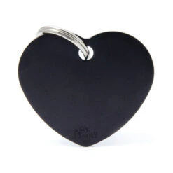 Basic Aluminium Heart Pet ID Tag 24 Basic Aluminium Heart Pet ID Tag -Vetn Pet Direct Store 754675