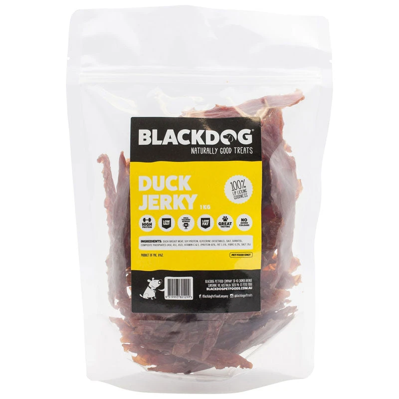 Blackdog Duck Jerky 1kg 1 Blackdog Duck Jerky 1kg