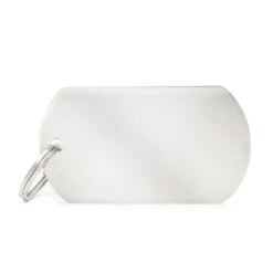 Basic Chrome Military Pet ID Tag
