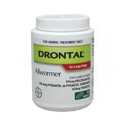 Drontal Allwormer Tablets For Dogs - Professional Pack -Vetn Pet Direct Store 757502