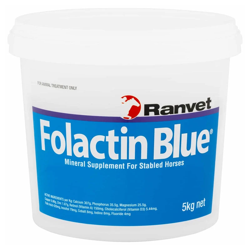 Folactin Blue Mineral Supplement For Horses 1 Folactin Blue Mineral Supplement For Horses