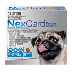 NexGard Chews For Medium Dogs 4.1-10kg