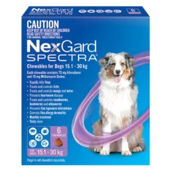 NexGard Spectra Chews For Large Dogs 15.1-30kg