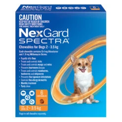 NexGard Spectra Chews For Very Small Dogs Dogs 2-3.5kg
