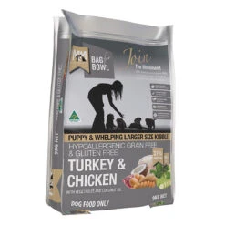 MfM (Meals For Mutts) Turkey & Chicken Large Kibble Puppy & Whelping Dry Dog Food