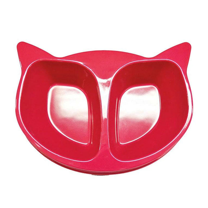 Scream Cat Face DoubleBowl 1 Scream Cat Face DoubleBowl
