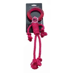 Scream Rope Man With Ring Head Tug Toy -Vetn Pet Direct Store 764947