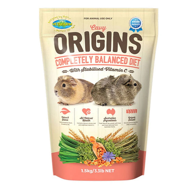 Vetafarm Cavy Origins Guinea Pig Food 1 Vetafarm Cavy Origins Guinea Pig Food