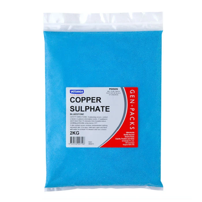 Vetsense Gen Packs Copper Sulphate 1 Vetsense Gen Packs Copper Sulphate