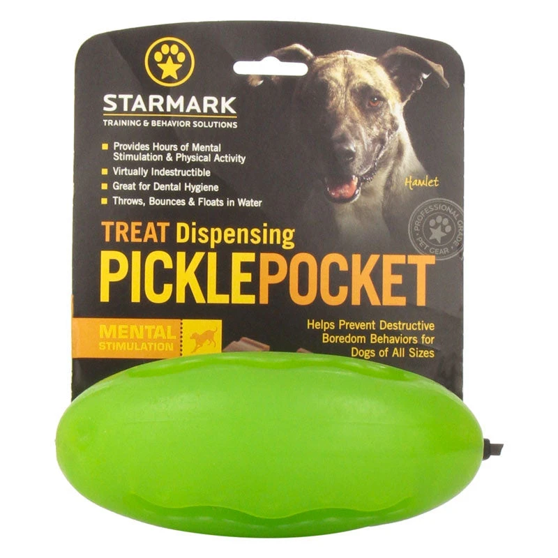 Starmark Treat Dispensing Pickle Pocket 2 Starmark Treat Dispensing Pickle Pocket - Image 2