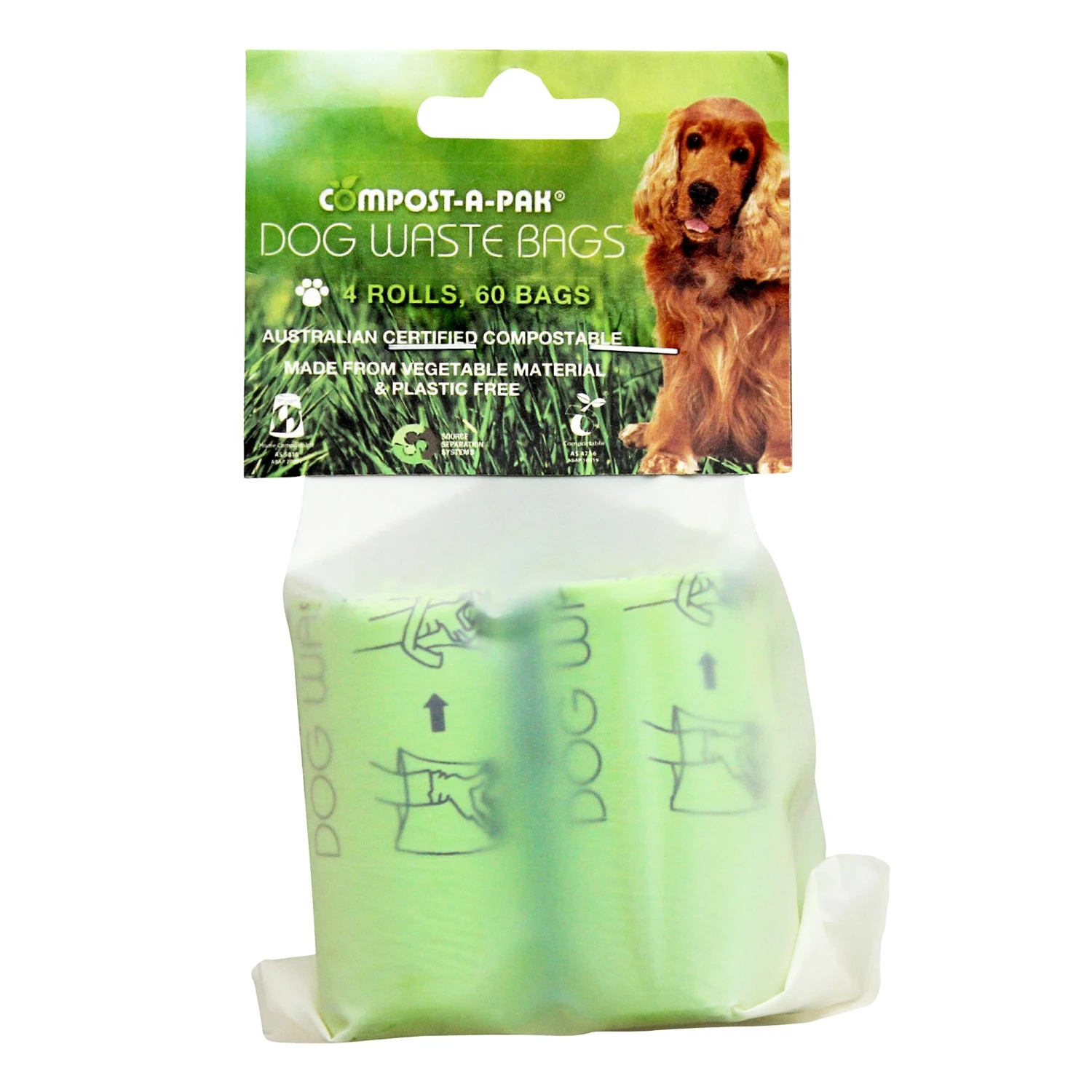 Compost-A-Pak Home Compostable Biodegradable Dog Poop Bags 6 Compost-A-Pak Home Compostable Biodegradable Dog Poop Bags - Image 6