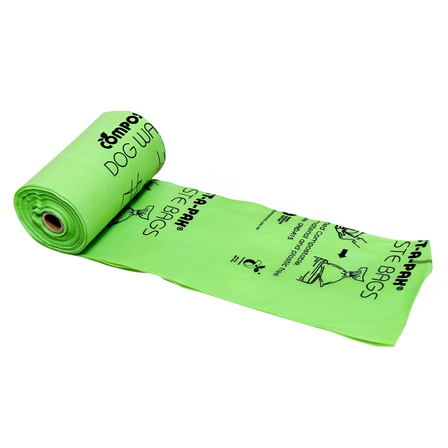 Compost-A-Pak Home Compostable Biodegradable Dog Poop Bags 2 Compost-A-Pak Home Compostable Biodegradable Dog Poop Bags - Image 2