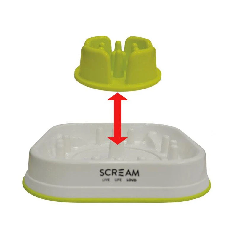 Scream Slow Feed Interactive Dog Bowl 3 Scream Slow Feed Interactive Dog Bowl - Image 3