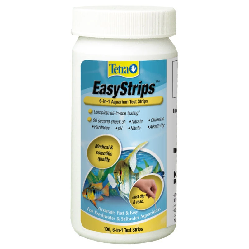 Tetra EasyStrips 6 In 1 Aquarium Test Strips 2 Tetra EasyStrips 6 In 1 Aquarium Test Strips - Image 2