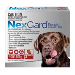 NexGard Chews For XLarge Dogs 25.1-50kg
