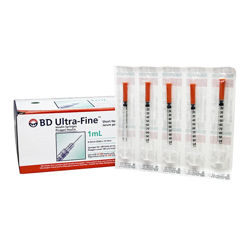 BD Ultra-Fine Needle Insulin Syringe 2 BD Ultra-Fine Needle Insulin Syringe - Image 2