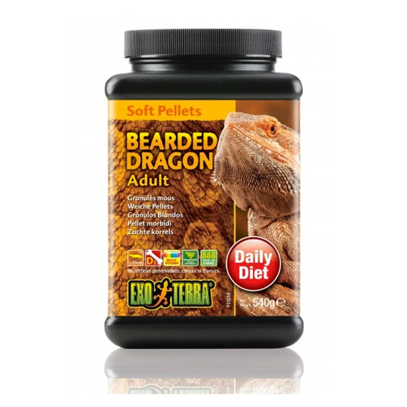 EXO TERRA Exo Terrra Bearded Dragon Food - Soft Pellets 4 EXO TERRA Exo Terrra Bearded Dragon Food - Soft Pellets - Image 4
