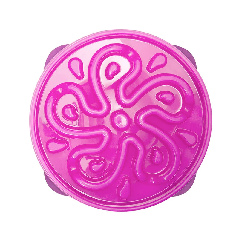 Outward Hound Fun Feeder Slow Feed Bowl - Purple 1 Outward Hound Fun Feeder Slow Feed Bowl - Purple