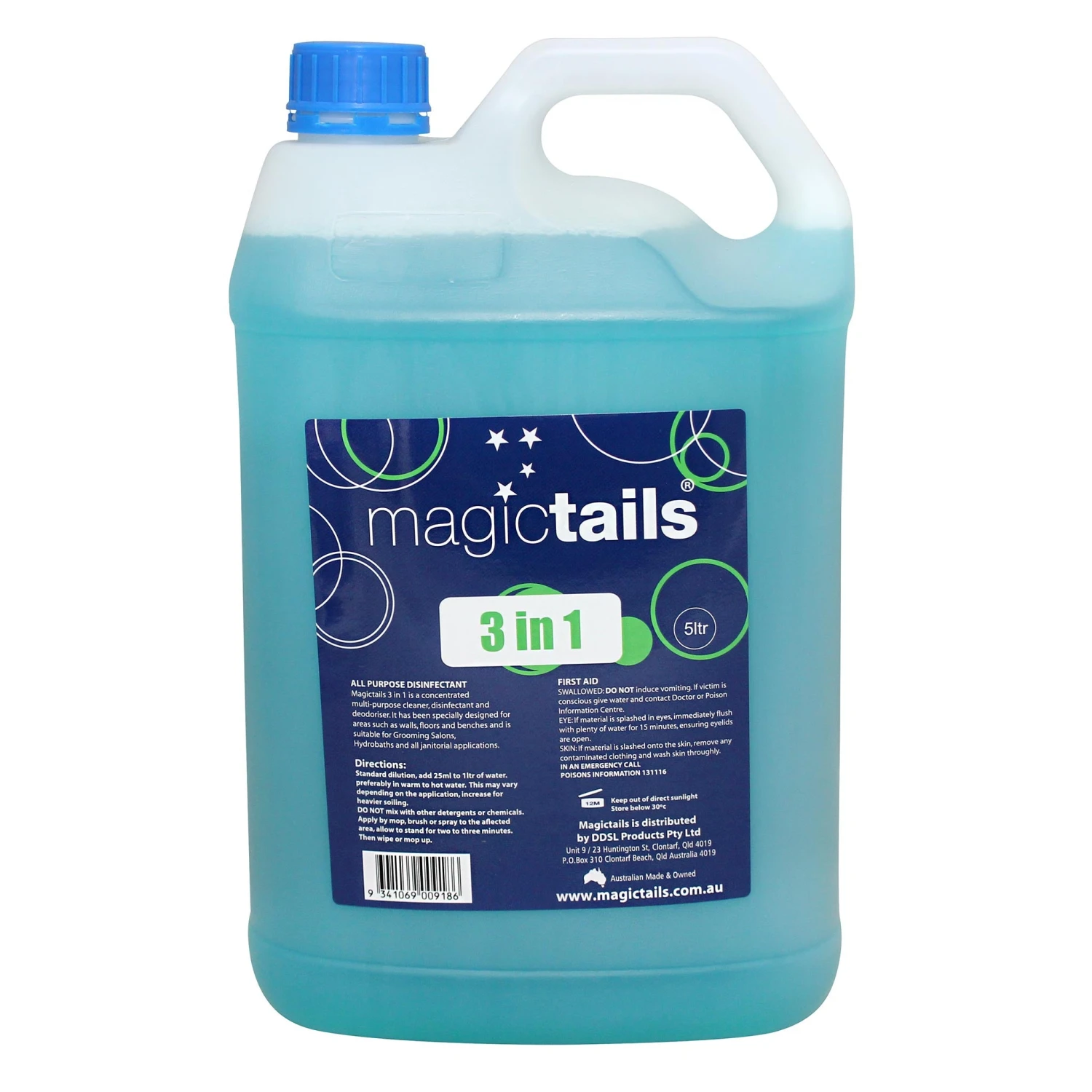 Magictails 3 In 1 Disinfectant 5L 1 Magictails 3 In 1 Disinfectant 5L