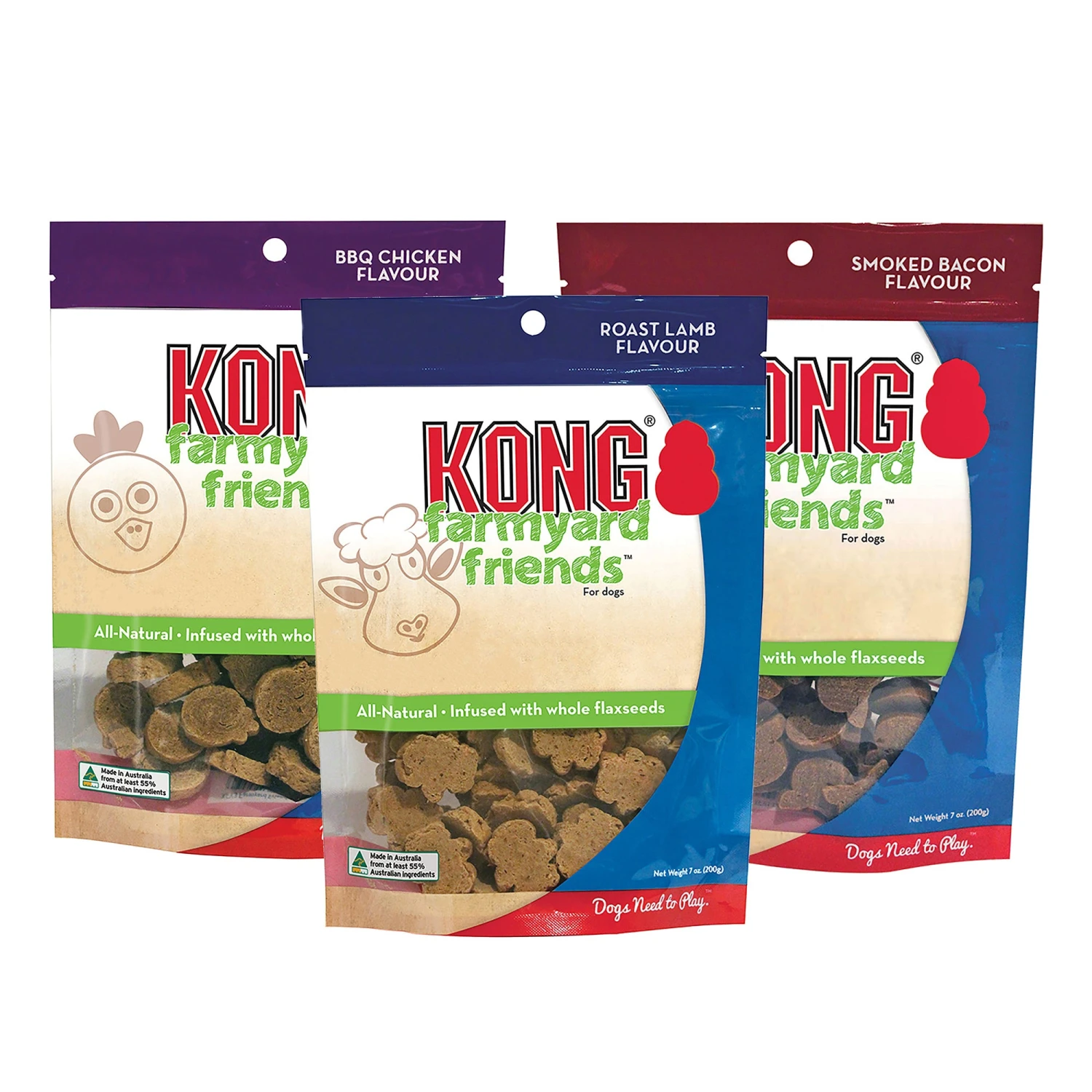 KONG Farmyard Friends Treats 1 KONG Farmyard Friends Treats