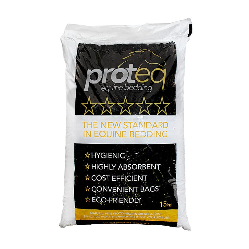 Proteq Equine Wood Pellet Bedding 15kg 1 Proteq Equine Wood Pellet Bedding 15kg